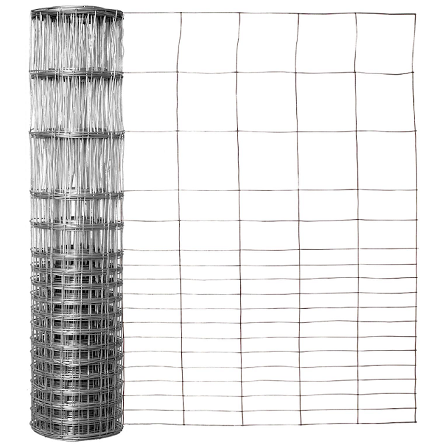 28 in. x 50 ft. Galvanized Rabbit Guard Fencing — Ellington Agway