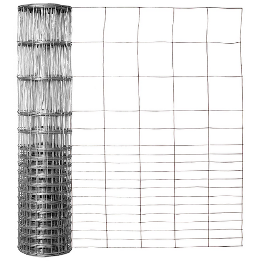 28 in. x 50 ft. Galvanized Rabbit Guard Fencing
