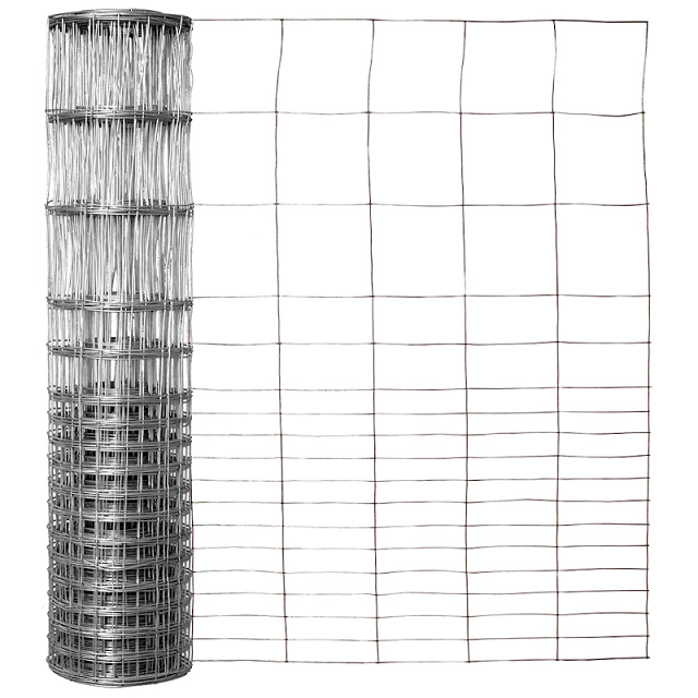 28 in. x 50 ft. Galvanized Rabbit Guard Fencing