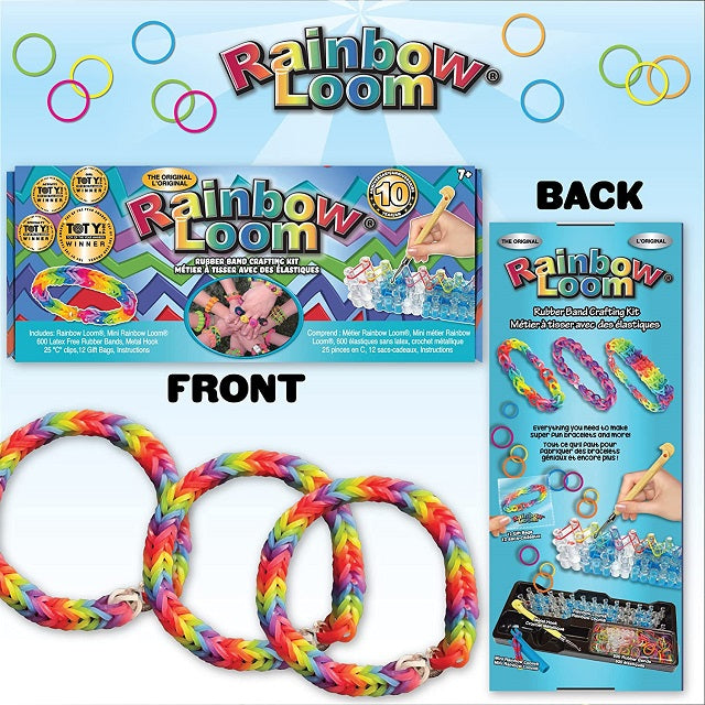 Rainbow Toy Bracelets (Pack of 12)