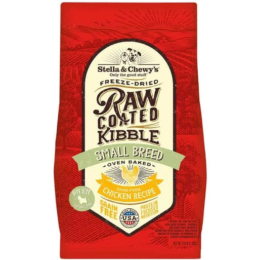 Stella & Chewy's Raw Coated Kibble Cage-Free Chicken Recipe Small Breed Dog Food