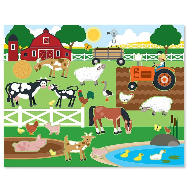 Melissa & Doug Reusable Sticker Pad - Habitats