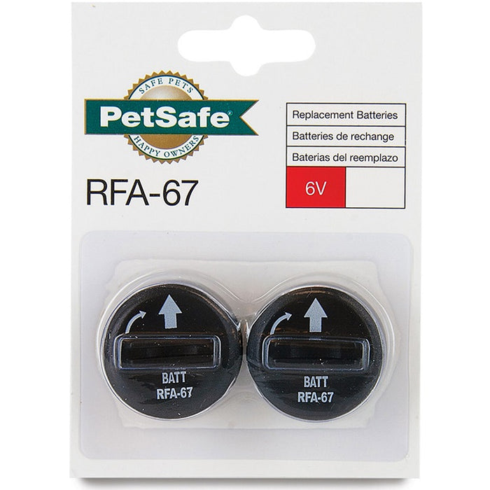 Electronic Collar Replacement Battery, RFA-67, 2 pack