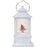 Confetti Lites Cardinal Lantern 8.5-Inch Light-Up Tabletop Snow Globe 133510