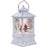 Confetti Lites Cardinal Lantern 8.5-Inch Light-Up Tabletop Snow Globe 133510