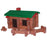 Original Roy Toy Miniature Log Cabin Set No. 9 The Camp
