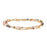 Delicate Stone Wrap Bracelet/Necklace - Tourmaline & Gold