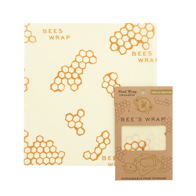 Bee’s Wrap® Honeycomb Print, Medium Single Pack