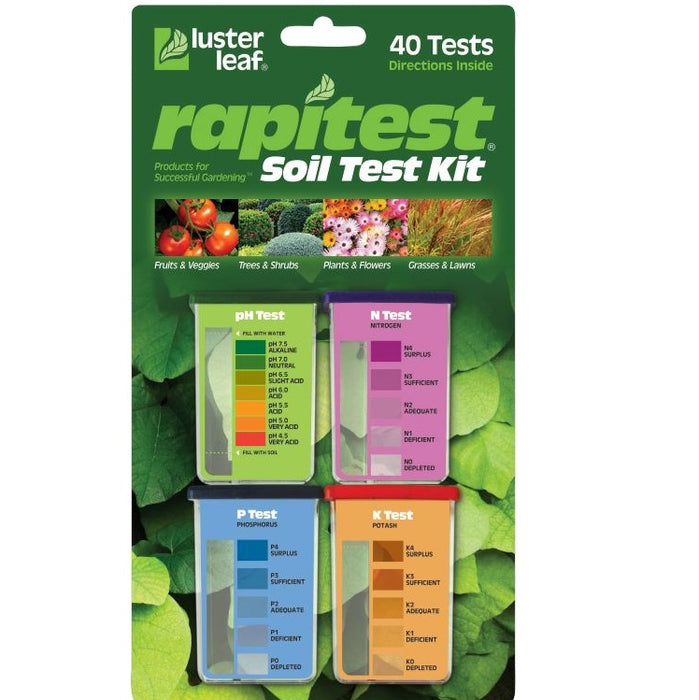 Soil Test Kit (NPK & pH)- Rapitest #1601