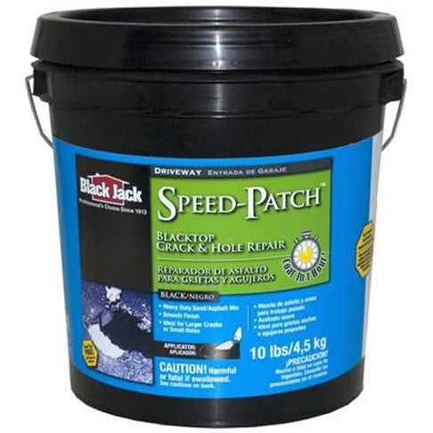 Black Jack Speed Patch Blacktop Crack & Hole Repair, 10 lb.