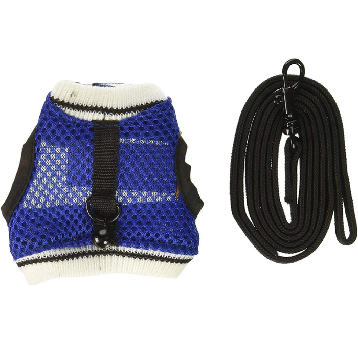Small Animal Sporty Jogging Vest Harness, Large