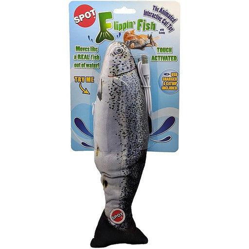 Ethical Pet SPOT Flippin' Fish Animated Cat Toy