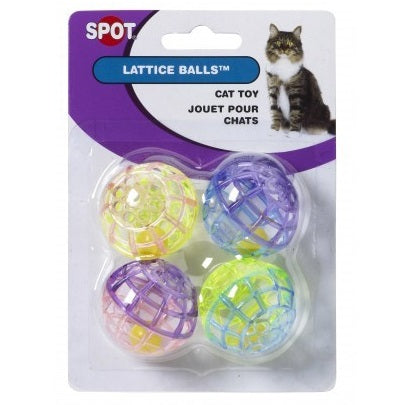 Ethical Pet SPOT Lattice Ball with Bell Cat Toy