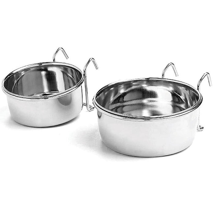 Stainless Steel Coop Cup with Wire Hangers - 10 oz.