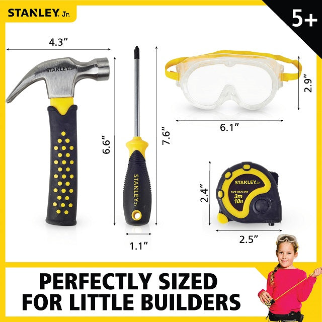 STANLEY Jr. 5 Piece Toy Tool Set ST004-05-SY