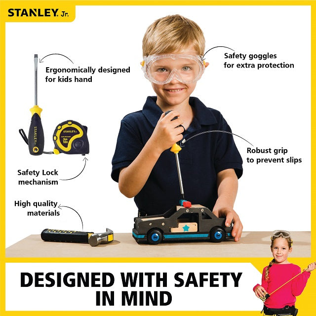 STANLEY Jr. 5 Piece Toy Tool Set ST004-05-SY