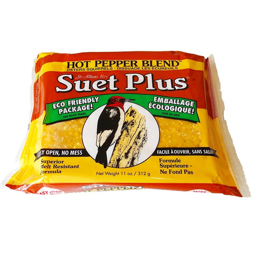 Suet Plus Hot Pepper Blend Suet Cake 11oz