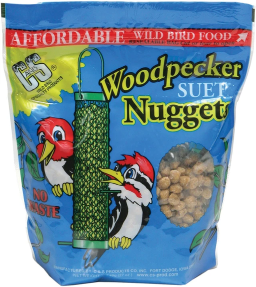 C&S Woodpecker Suet Nuggets 27oz
