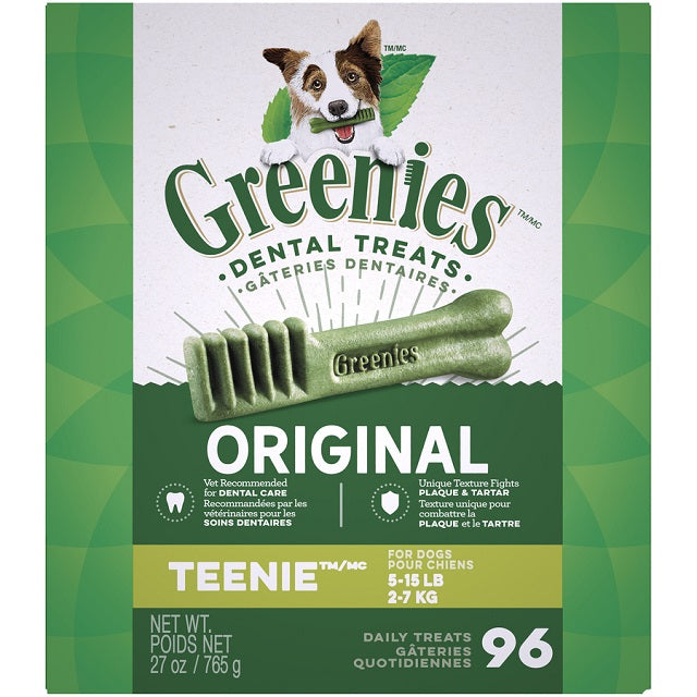 Greenies Original Dental Dog Chews, Teenie
