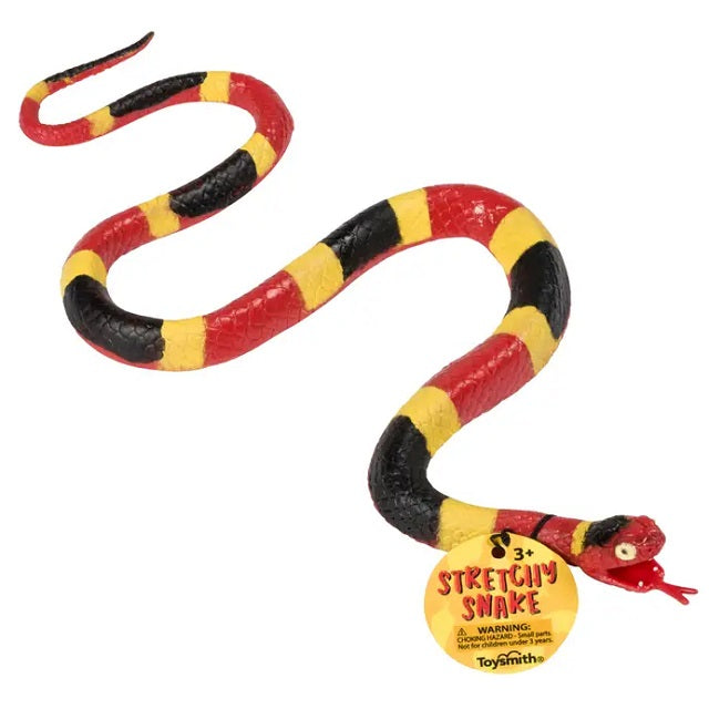 Stretchy Rubber Snake, Assorted Styles