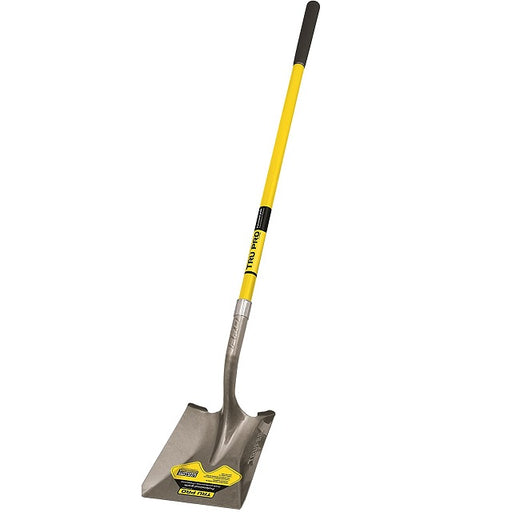 Tru Pro Square Point Shovel with 48" Fiberglass Handle 31199