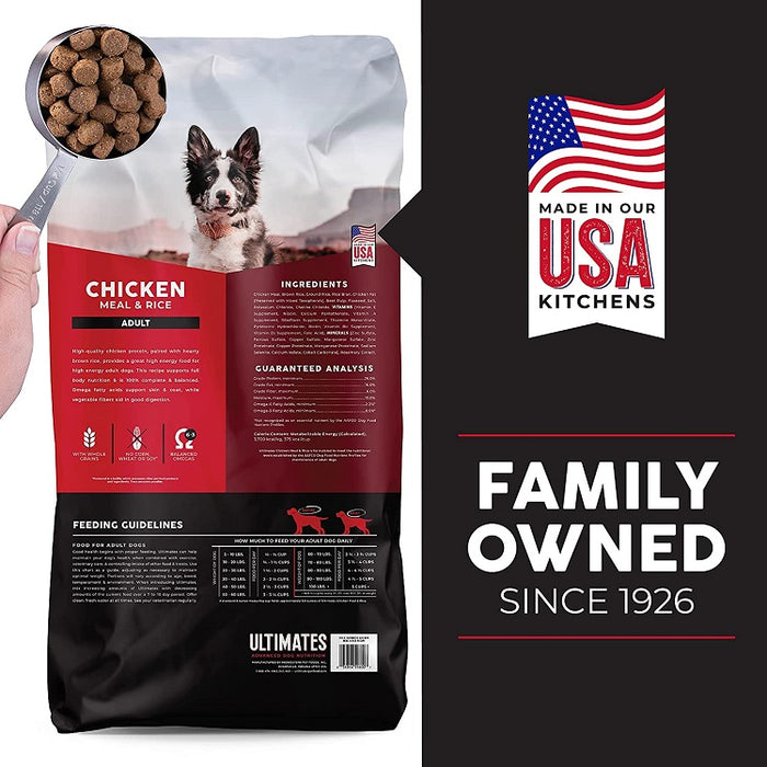 Ultimates Chicken Meal & Brown Rice Recipe Dry Dog Food