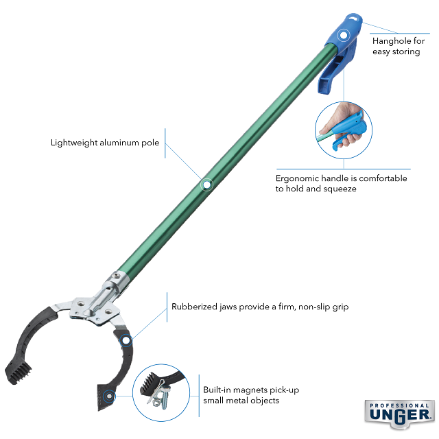 Unger Nifty Nabber 36-Inch Pick-Up Tool