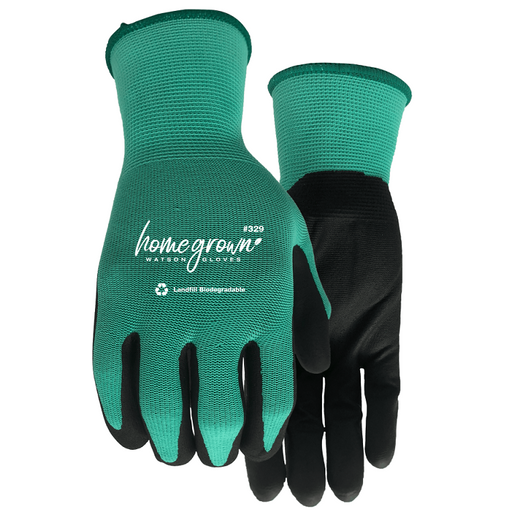 Watson Jade 329 Homegrown™ Eco-Conscious Women's Nitrile Palm Gloves