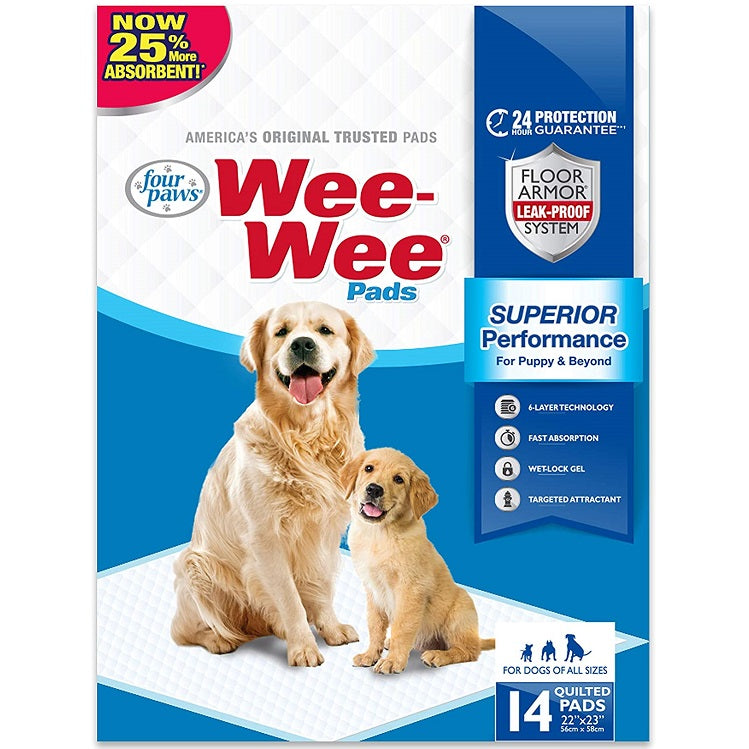 Wee-Wee® Superior Performance Dog Pee Pads - 22" x 23"