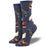 Women's Hen House Socks, Denim Blue