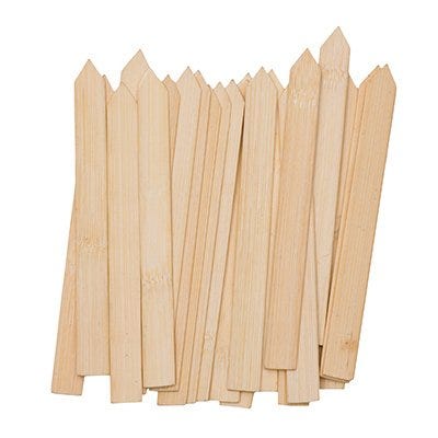 Bamboo Wood Plant Label, 6in. 24-pack