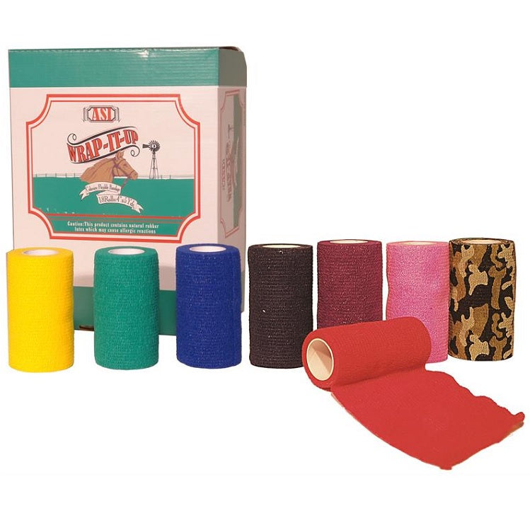 Wrap-It-Up Flexible Bandage 4" x 5 yards - assorted colors