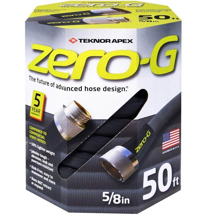 Zero-G® Flexible Garden Hose, 50' 5/8"